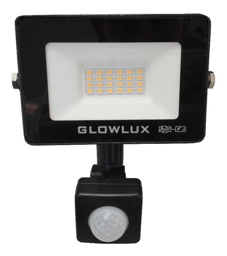Imagen 2 de 10 de Proyector Reflector Led 30w Frío C/sensor Movi - Glowlux