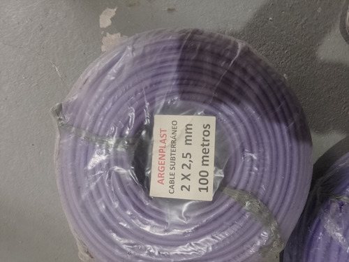 Cable Subterráneo Vendo Por Cierre 