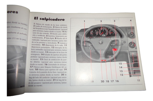 Alfa Romeo 146 1996 Manual Original (Usado)