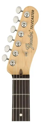 Guitarra eléctrica Fender American Performer Telecaster de aliso satin sonic blue uretano satin con diapasón de palo de rosa