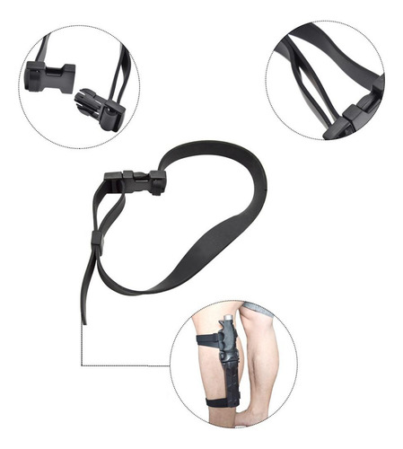 3 Par De Correas De Cuchillo De Goma Buceo Snorkel Reemplazo