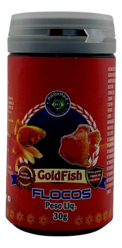 Ração Para Peixes Goldfish Flocos 30g Maramar
