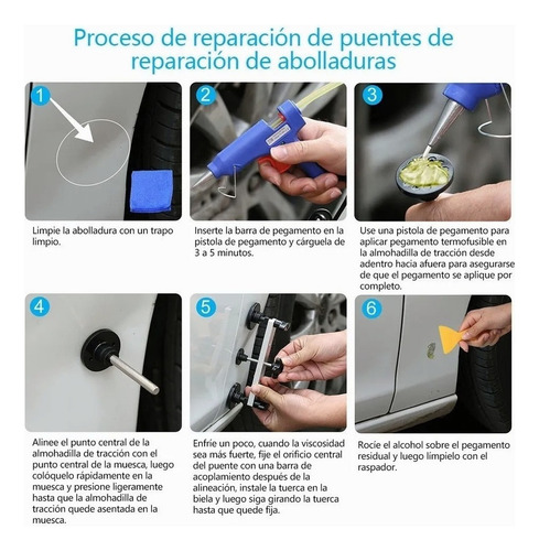 . Kit Saca Golpes De Autos Carros Ventosa P/abolladuras