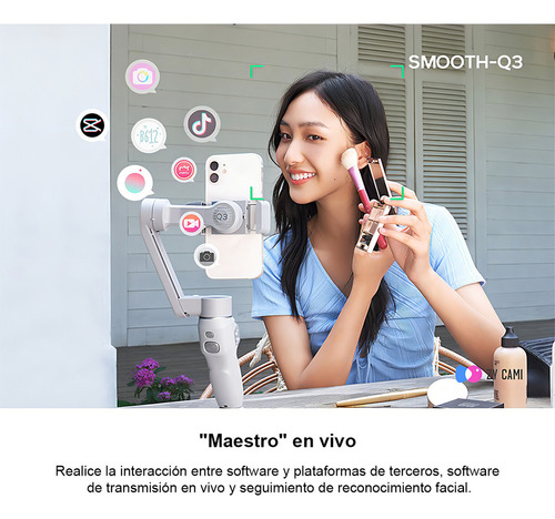 Zhiyun Smooth Q3-combo Estabilizador For Smartphones Color