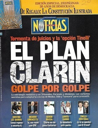 Noticias 2013_el Plan Clarin_constitución_30 Años Democracia