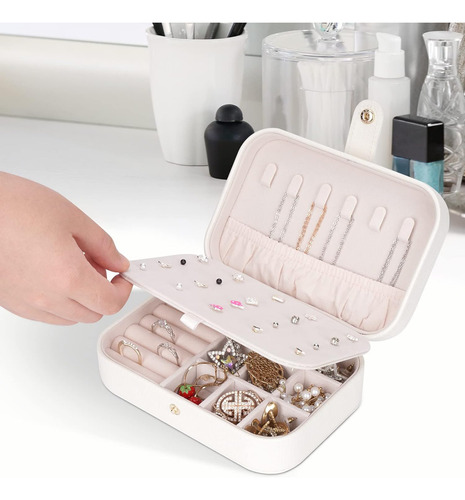 Joyero Feiscon Travel, Organizador De Joyas Para Ninas G...