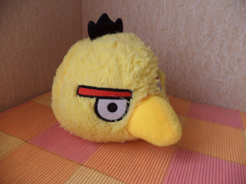Angry Birds Chuck Se Mueve Y Suena. Estado Usado