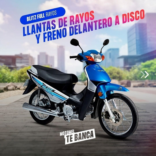 Imagen 1 de 15 de Motomel Blitz 110 Base 0km 2023 No Rd Post Venta Oficial Ap