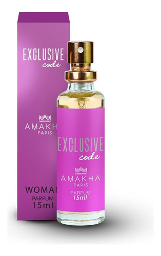 Perfume Exclusive Code Feminino -amakha Paris 15ml