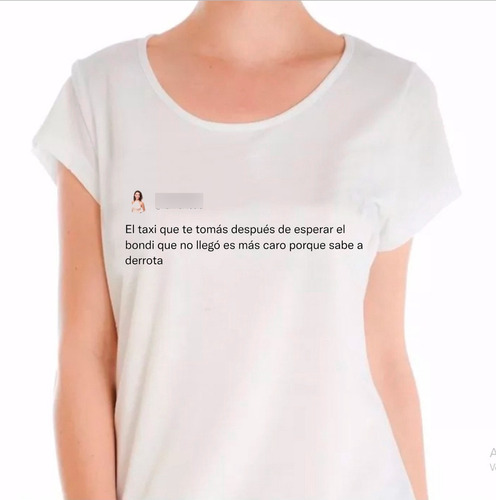 Remeras Capturas Tweets