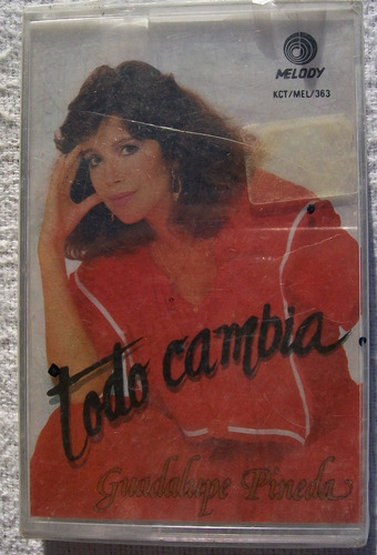 Guadalupe Pineda Todo Cambia Cassette Nuevo Melody