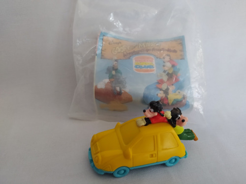 Goofy Y Maxs Carro Burger King Vintage