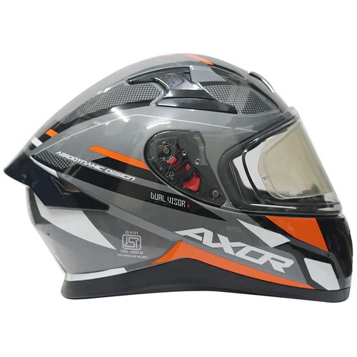 Casco Moto Axor Apex Turbine Lentes Y Antiempañante Incl.