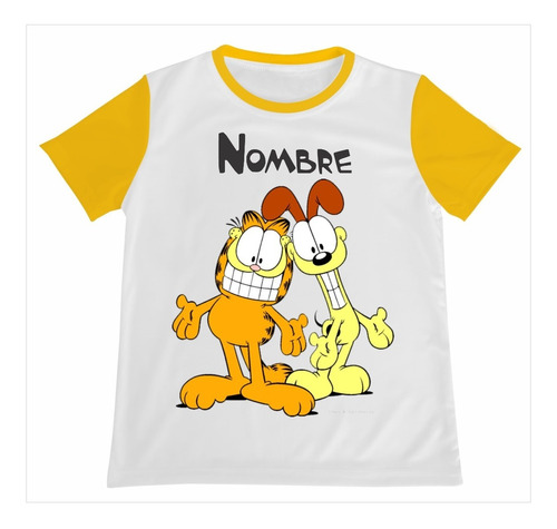 Franela Camisa Niño Niña Garfield Algodon