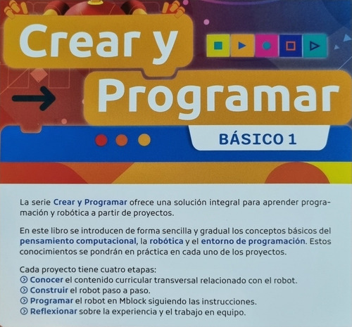 Libro Crear Y Programar Basico 1 Tinta Fresca