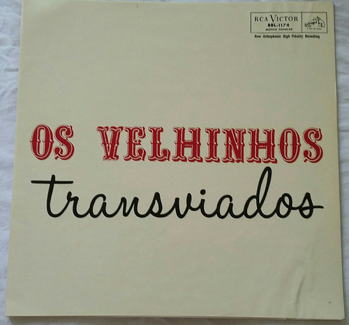 Lp Os Velhinhos Transviados - José Menezes (bbl-1174)