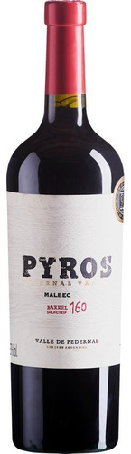 Vinho Argentino Tinto Pyros Malbec Garrafa 750ml