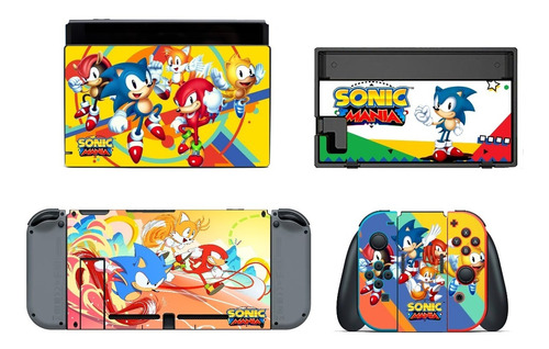 Skins Nintendo Switch Sonic Mania Vinilo