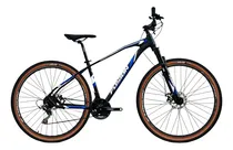 Comprar Bicicleta Fusion Korbin Rin 29 Montaña Marco En Aluminio 24 Velocidades Mtb Mountain Bike Todo Terreno Supension Delantera Bloqueo Manual Color Negro Azul Talla M O 17
