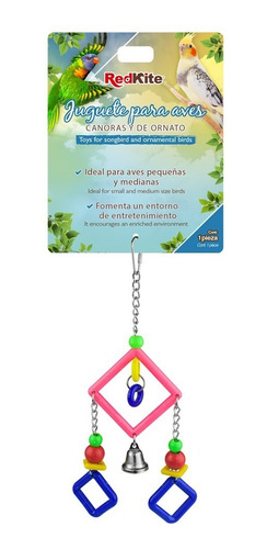 Juguete Redkit Atrapasueños Colgante Ave Loro Perico Mascota