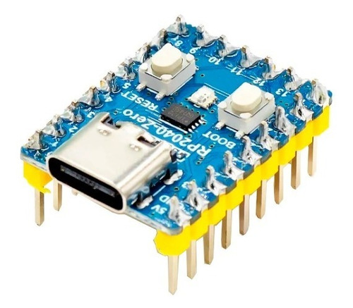 Pi Rp2040-zero Mini Microcontrolador Rp Pico Placa Dual Core