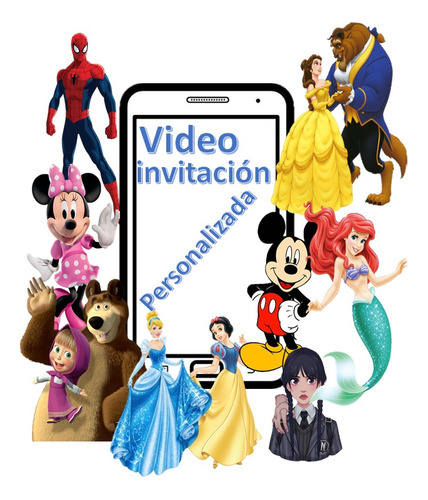 Invitación Digital Mp4 Personalizada