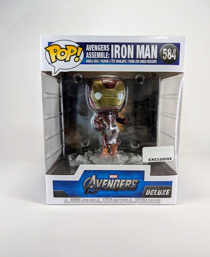Funko Pop Avengers Assemble Iron Man 584 Exclusivo Amazon (Usado)