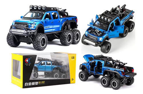 Ford Raptor F150 Tuning Edition Miniatura Metal Auto 1:28