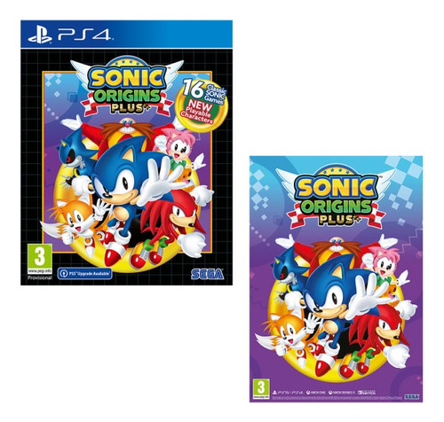 Sonic Origins Plus Ps4 Fisico