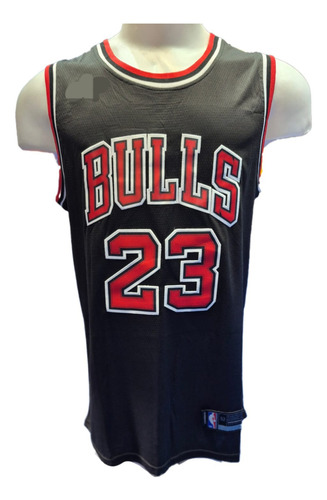 Camiseta Basquet Nba Chicago Bulls Negra #23