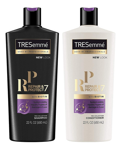 Tresemme - Juego De Champú Y Acondicionador, Repara Y Prot.