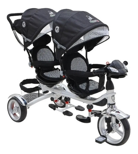 Triciclo Doble Lamborghini Musica Y Luz Baby Shopping