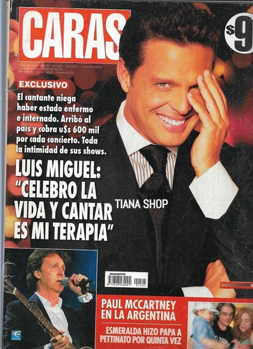 Caras N° 1505_9-11_2010__luis Miguel: Gran Reportaje