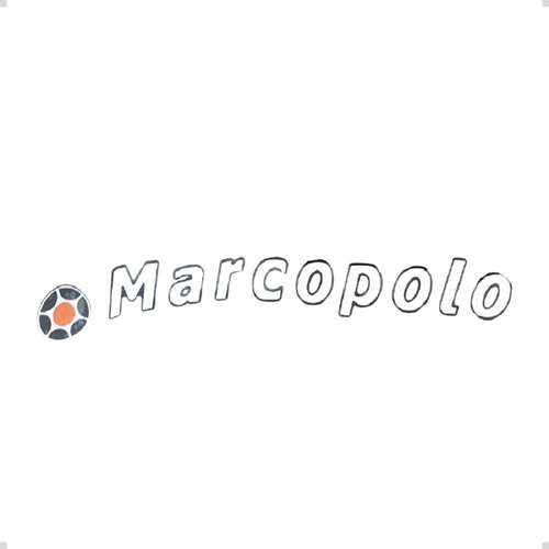 Adesivo Marcopolo Com Logo Marcopolo Marcopolo 10144533