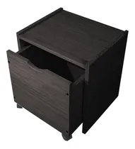 Comprar Baul Organizador Juguetero Cajon Ruedas Moderno Madera Color Negro Zorzal