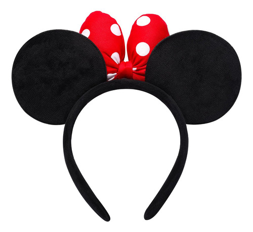 Diadema Odocare Con Orejas De Ratón Hecha A Mano Para Mujere