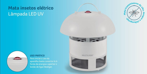 Luminária Pega Mosquito Armadilha Eletrônica Repelente Zika