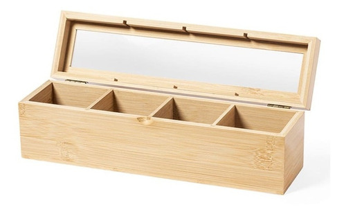 Caja De Bambú Para Té