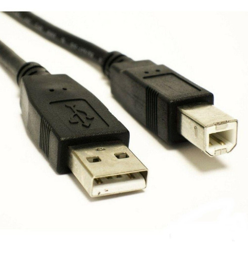Imagem 3 de 5 de Cabo Md9 Usb 2.0 Am/bm Para Impressoras 1 Metros