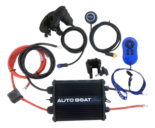 Controle S Fio Autoboat C/gps + Âncora P/ Motor Maruri Pedal