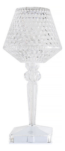 Luminária De Mesa Recarregável Diamond Touching Para Quarto