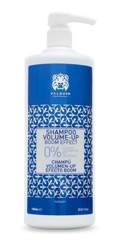 Valquer Shampoo Champú Volumen Up Efecto Boom 1000 Ml