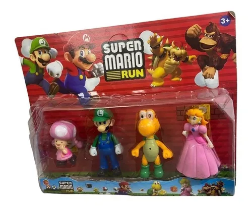 Juguete Blister Figuras Mario Bross Luigi Yoshi Donkey Kong - $ 79.900