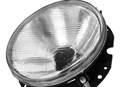 Imagem 5 de 8 de Farol Dianteiro Fusca Passat Kombi Lente Raiado Vidro
