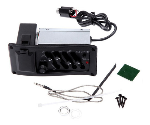 Pastilla Para Guitarra Eléctrica Acústica Eq-7545r + Regalo