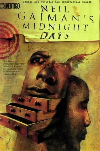 Neil Gaimans, Midnight Days: Neil Gaimans, Midnight Days, La Hora De Las Brujas, De Neil Gaiman´s. Serie Comic Editorial Vertigo, Tapa Dura, Edición 2021 En Español, 2021