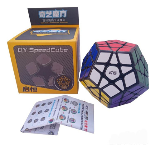 Cubo De Rubik Megaminx 3x3 Con Sticker Marca Qiyi Mo Fang Ge