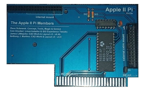 Placa Apple Ii Pi Para Apple Ii - Tk3000 - Exato - Unitron