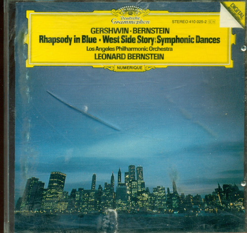 Cd. Gershwin: Rhapsody In Blue - Bernstein: West Side 