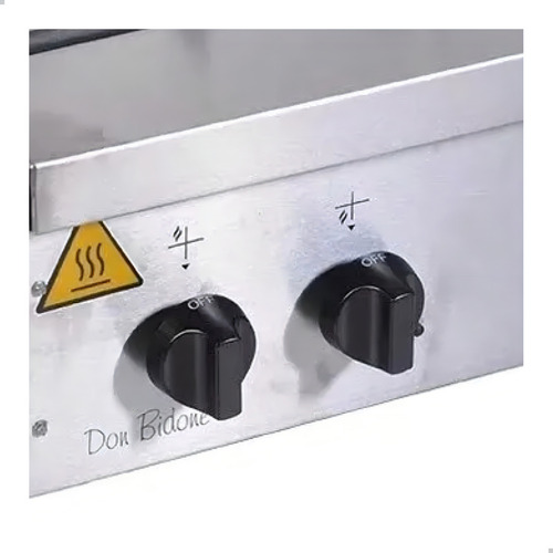 Fogão Industrial Gás 4 Bocas Don Bidone Mesa Fdb4m Venâncio Cor Inox 127/220V